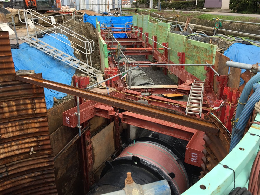 用水路建設工事