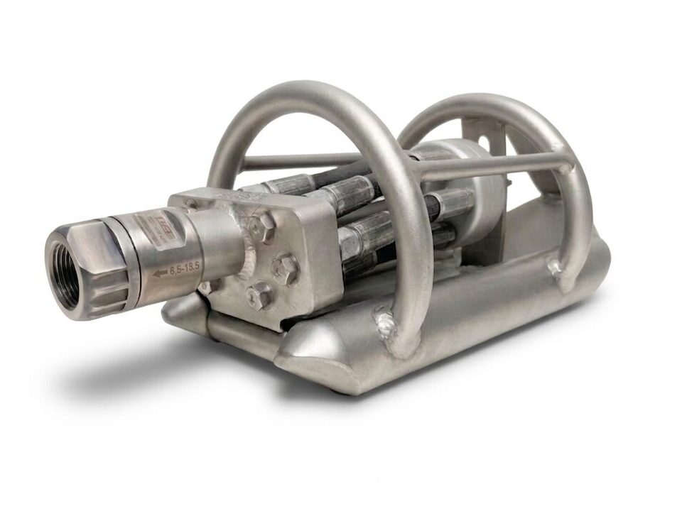 高圧洗浄車用洗浄ノズル レンタル・販売高圧洗浄車用洗浄ノズル レンタル・販売BAGGER MAX 3D　バガーマックス３D　側溝清掃 高圧洗浄　側溝　暗渠　高圧洗浄車 4t 土砂　管内清掃